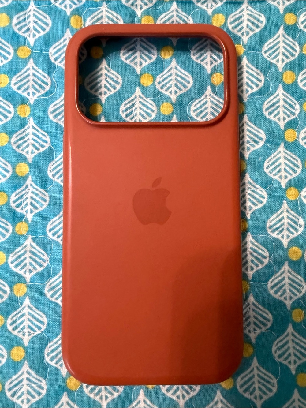 Apple Silicone iPhone 17 Pro Case - TERRA-COTTA